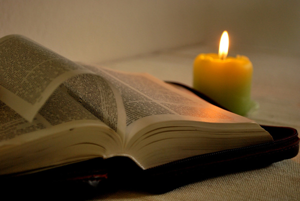 Small Candle and a Book